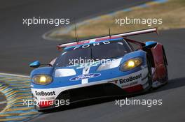 Andy Priaulx (GBR) / Harry Tincknell (GBR) / Pipo Derani (BRA) #67 Ford Chip Ganassi Team UK Ford GT. 04.06.2017. Le Mans 24 Hour, Testing, Le Mans, France.