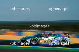 Richard Wee (SGP) / Hiroki Katoh (JPN) / Alvaro Parente (POR) #60 Clearwater Racing, Ferrari 488 GTE. FIA World Endurance Championship, Le Mans 24 Hours - Practice and Qualifying, Wednesday 14th June 2017. Le Mans, France.
