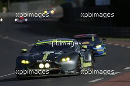Jonathan Adam (GBR) / Darren Turner (GBR) / Daniel Serra (BRA) #97 Aston Martin Racing, Aston Martin Vantage. FIA World Endurance Championship, Le Mans 24 Hours - Practice and Qualifying, Wednesday 14th June 2017. Le Mans, France.
