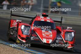 Roberto Gonzalez (MEX) / Simon Trummer (SUI) / Vitaly Petrov (RUS) #25 CEFC Manor TRS Racing, Oreca 07 - Gibson. FIA World Endurance Championship, Le Mans 24 Hours - Practice and Qualifying, Wednesday 14th June 2017. Le Mans, France.
