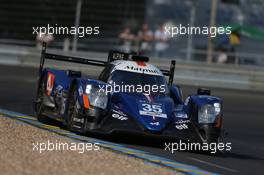 Nelson Panciatici (FRA) / Pierre Ragues (FRA) / Andre Negrao (BRA) #35 Signatech Alpine Matmut, Alpine A470 - Gibson. FIA World Endurance Championship, Le Mans 24 Hours - Practice and Qualifying, Wednesday 14th June 2017. Le Mans, France.