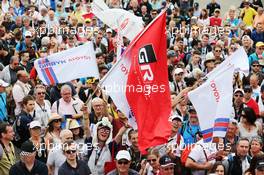 Toyota Gazoo Racing fans. FIA World Endurance Championship, Le Mans 24 Hours - Practice and Qualifying, Wednesday 14th June 2017. Le Mans, France.