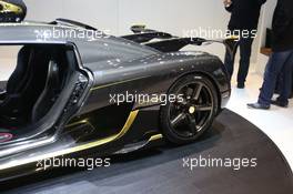 Koenigsegg Agera RS Gryphon 07-08.03.2017. Geneva International Motor Show, Geneva, Switzerland. www.xpbimages.com, EMail: requests@xpbimages.com - copy of publication required for printed pictures. Every used picture is fee-liable. © Copyright: Photo4 / XPB Images