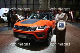 Jeep Compass 07-08.03.2017. Geneva International Motor Show, Geneva, Switzerland. www.xpbimages.com, EMail: requests@xpbimages.com - copy of publication required for printed pictures. Every used picture is fee-liable. © Copyright: Photo4 / XPB Images