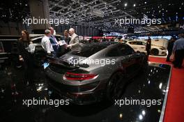 TopCar Porsche 911 Carbon 07-08.03.2017. Geneva International Motor Show, Geneva, Switzerland. www.xpbimages.com, EMail: requests@xpbimages.com - copy of publication required for printed pictures. Every used picture is fee-liable. © Copyright: Photo4 / XPB Images