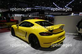 techart Porsche 718 07-08.03.2017. Geneva International Motor Show, Geneva, Switzerland. www.xpbimages.com, EMail: requests@xpbimages.com - copy of publication required for printed pictures. Every used picture is fee-liable. © Copyright: Photo4 / XPB Images