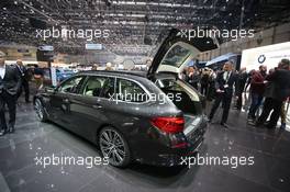 BME 5 Series Touring 07-08.03.2017. Geneva International Motor Show, Geneva, Switzerland. www.xpbimages.com, EMail: requests@xpbimages.com - copy of publication required for printed pictures. Every used picture is fee-liable. © Copyright: Photo4 / XPB Images