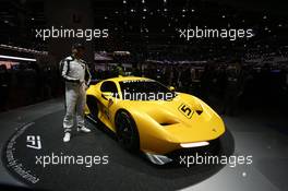 Pininfarina Ef7 Fittipaldi 07-08.03.2017. Geneva International Motor Show, Geneva, Switzerland. www.xpbimages.com, EMail: requests@xpbimages.com - copy of publication required for printed pictures. Every used picture is fee-liable. © Copyright: Photo4 / XPB Images