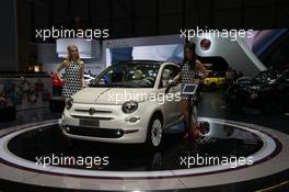 Fiat 500 60th 07-08.03.2017. Geneva International Motor Show, Geneva, Switzerland. www.xpbimages.com, EMail: requests@xpbimages.com - copy of publication required for printed pictures. Every used picture is fee-liable. © Copyright: Photo4 / XPB Images
