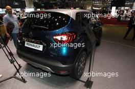 Renault Captur 07-08.03.2017. Geneva International Motor Show, Geneva, Switzerland. www.xpbimages.com, EMail: requests@xpbimages.com - copy of publication required for printed pictures. Every used picture is fee-liable. © Copyright: Photo4 / XPB Images