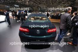 Mercedes E-Class 07-08.03.2017. Geneva International Motor Show, Geneva, Switzerland. www.xpbimages.com, EMail: requests@xpbimages.com - copy of publication required for printed pictures. Every used picture is fee-liable. © Copyright: Photo4 / XPB Images