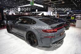 Techart Grand Panamera 07-08.03.2017. Geneva International Motor Show, Geneva, Switzerland. www.xpbimages.com, EMail: requests@xpbimages.com - copy of publication required for printed pictures. Every used picture is fee-liable. © Copyright: Photo4 / XPB Images