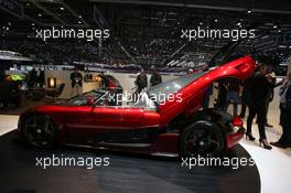 Koenigsegg Reggera 07-08.03.2017. Geneva International Motor Show, Geneva, Switzerland. www.xpbimages.com, EMail: requests@xpbimages.com - copy of publication required for printed pictures. Every used picture is fee-liable. © Copyright: Photo4 / XPB Images
