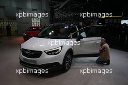 Opel  Crossland X 07-08.03.2017. Geneva International Motor Show, Geneva, Switzerland. www.xpbimages.com, EMail: requests@xpbimages.com - copy of publication required for printed pictures. Every used picture is fee-liable. © Copyright: Photo4 / XPB Images