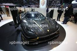 Koenigsegg Agera RS Gryphon 07-08.03.2017. Geneva International Motor Show, Geneva, Switzerland. www.xpbimages.com, EMail: requests@xpbimages.com - copy of publication required for printed pictures. Every used picture is fee-liable. © Copyright: Photo4 / XPB Images