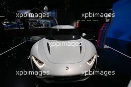 NanoFlowcell 48Volt 07-08.03.2017. Geneva International Motor Show, Geneva, Switzerland. www.xpbimages.com, EMail: requests@xpbimages.com - copy of publication required for printed pictures. Every used picture is fee-liable. © Copyright: Photo4 / XPB Images