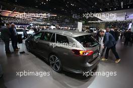 Opel Insigna Sports Tourer 07-08.03.2017. Geneva International Motor Show, Geneva, Switzerland. www.xpbimages.com, EMail: requests@xpbimages.com - copy of publication required for printed pictures. Every used picture is fee-liable. © Copyright: Photo4 / XPB Images