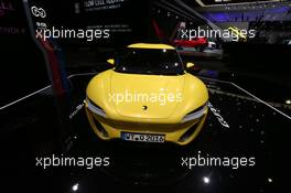 NanoFlowcell 48Volt 07-08.03.2017. Geneva International Motor Show, Geneva, Switzerland. www.xpbimages.com, EMail: requests@xpbimages.com - copy of publication required for printed pictures. Every used picture is fee-liable. © Copyright: Photo4 / XPB Images