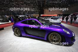 Gemballa Avalanche 911 Turbo 07-08.03.2017. Geneva International Motor Show, Geneva, Switzerland. www.xpbimages.com, EMail: requests@xpbimages.com - copy of publication required for printed pictures. Every used picture is fee-liable. © Copyright: Photo4 / XPB Images