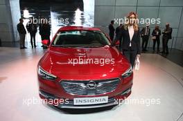 Opel Insigna Grand Sport 07-08.03.2017. Geneva International Motor Show, Geneva, Switzerland. www.xpbimages.com, EMail: requests@xpbimages.com - copy of publication required for printed pictures. Every used picture is fee-liable. © Copyright: Photo4 / XPB Images