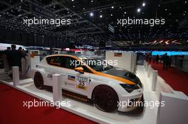 Seat TCR 07-08.03.2017. Geneva International Motor Show, Geneva, Switzerland. www.xpbimages.com, EMail: requests@xpbimages.com - copy of publication required for printed pictures. Every used picture is fee-liable. © Copyright: Photo4 / XPB Images