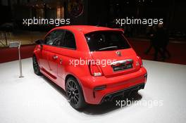 Abarth 595 Pista 07-08.03.2017. Geneva International Motor Show, Geneva, Switzerland. www.xpbimages.com, EMail: requests@xpbimages.com - copy of publication required for printed pictures. Every used picture is fee-liable. © Copyright: Photo4 / XPB Images