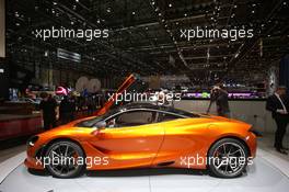 Mclaren 720 Super Series 07-08.03.2017. Geneva International Motor Show, Geneva, Switzerland. www.xpbimages.com, EMail: requests@xpbimages.com - copy of publication required for printed pictures. Every used picture is fee-liable. © Copyright: Photo4 / XPB Images