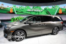 09.01.2017 Honda Odyssey 09-10.01.2017 North American International Motorshow, Detroit, USA