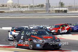 Race 2, Ferenc Ficza (HUN) SEAT Leon TCR, Zele Racing 16.04.2017. TCR International Series, Rd 2, Sakhir, Bahrain, Sunday.