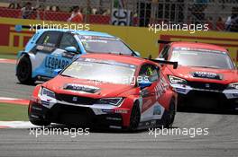 Race 2, James Nash (GBR) SEAT Leon TCR, Lukoil Craft-Bamboo Racing 16.04.2017. TCR International Series, Rd 2, Sakhir, Bahrain, Sunday.