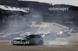 06.05.2017 - Race 2, Maxime Potty (BEL) Volkswagen Golf GTi TCR, MichaÃ«l Mazuin Sport 04-06.05.2017 TCR International Series, Round 3, Spa Francorchamps, Spa, Belgium