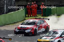 Race 2, Hugo Valente (FRA) SEAT Leon TCR, Lukoil Craft-Bamboo Racing 14.05.2017. TCR International Series, Rd 4, Monza, Italy, Sunday.