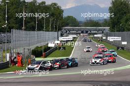 Race 1, Roberto Colciago (ITA) Honda Civic TCR, M1RA 13.05.2017. TCR International Series, Rd 4, Monza, Italy, Saturday.