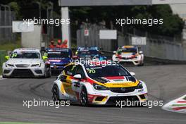 Race 1, Mat'o Homola (SVK) Opel Astra TCR, DG Sport Competition 13.05.2017. TCR International Series, Rd 4, Monza, Italy, Saturday.