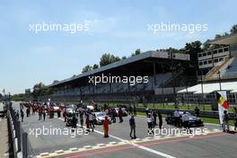 Race 1, The Start grid 13.05.2017. TCR International Series, Rd 4, Monza, Italy, Saturday.
