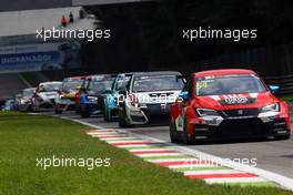 Race 2, James Nash (GBR) SEAT Leon TCR, Lukoil Craft-Bamboo Racing 14.05.2017. TCR International Series, Rd 4, Monza, Italy, Sunday.
