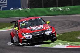 Free Practice, Pepe Oriola (ESP) SEAT Leon TCR, Lukoil Craft-Bamboo Racing 12.05.2017. TCR International Series, Rd 4, Monza, Italy, Friday.