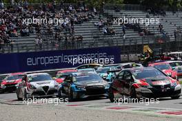 Race 1, Attila Tassi (HUN) Honda Civic TCR, M1RA 13.05.2017. TCR International Series, Rd 4, Monza, Italy, Saturday.