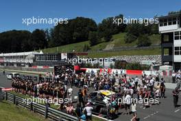 Race 1, Drivers' presentation 09-11.06.2017 TCR International Series, Round 5, Salzburgring, Salzburg, Austria