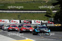 Race 1, Stefano Comini (SUI) Audi RS3 LMS, Comtoyou Racing 09-11.06.2017 TCR International Series, Round 5, Salzburgring, Salzburg, Austria