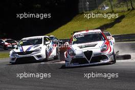 Race 1, Davit Kajaia (GEO) Alfa Romeo Giulietta TCR, GE-Force 09-11.06.2017 TCR International Series, Round 5, Salzburgring, Salzburg, Austria