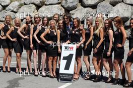 Race 2, Grid Girls 09-11.06.2017 TCR International Series, Round 5, Salzburgring, Salzburg, Austria