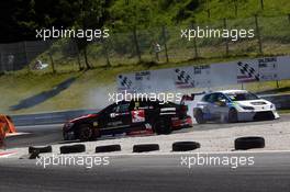 Race 1, Crash, Milovan Vesnic (SRB) Audi RS 3 LMS, ASK Vesnic 09-11.06.2017 TCR International Series, Round 5, Salzburgring, Salzburg, Austria