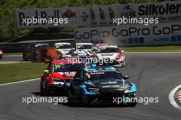 Race 2, Stefano Comini (SUI) Audi RS3 LMS, Comtoyou Racing 09-11.06.2017 TCR International Series, Round 5, Salzburgring, Salzburg, Austria