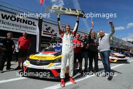 10.06.2017 - Mat'o Homola (SVK) Opel Astra TCR, DG Sport CompÃ©tition pole position 09-11.06.2017 TCR International Series, Round 5, Salzburgring, Salzburg, Austria