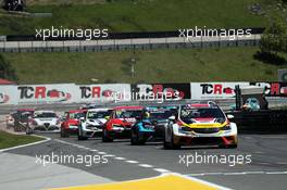 Race 1, Mat'o Homola (SVK) Opel Astra TCR, DG Sport Competition 09-11.06.2017 TCR International Series, Round 5, Salzburgring, Salzburg, Austria