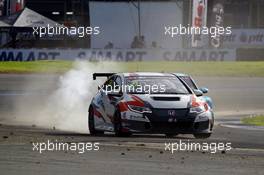 Race 2, Norbert Michelisz (HUN) Honda Civic Type-R TCR, M1RA 03.09.2017. TCR International Series, Rd 8, Buriram, Thailand, Sunday.