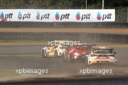 Race 2, Mat'o Homola (SVK) Opel Astra TCR, DG Sport Competition 03.09.2017. TCR International Series, Rd 8, Buriram, Thailand, Sunday.