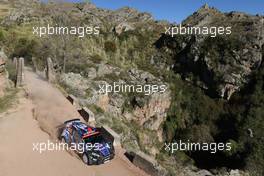 Pedro HELLER (CHL) - Pablo OLMOS (ARG) Ford Fiesta R5 28-30.04.2017. FIA World Rally Championship, Rd 5, Rally Argentina, Villa Carlos Paz, Argentina.