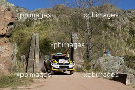 Juan Carlos ALONSO (ARG) - Matias Alejandro MERCADAL (ARG) Skoda Fabia R5 28-30.04.2017. FIA World Rally Championship, Rd 5, Rally Argentina, Villa Carlos Paz, Argentina.